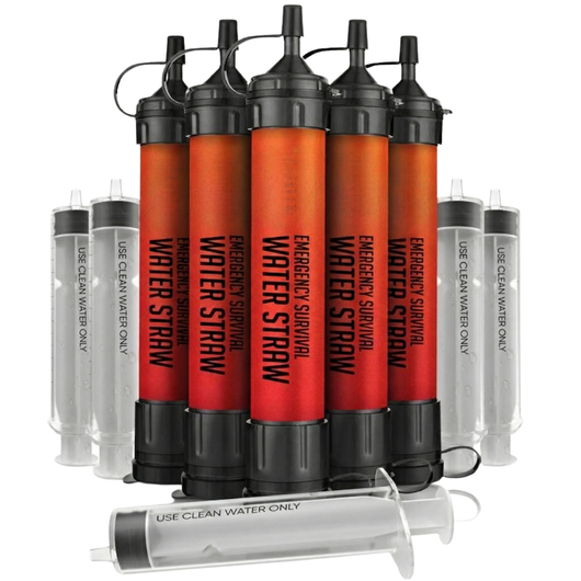 Emergency Survival Water Straws